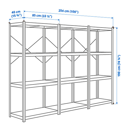 BROR shelving unit