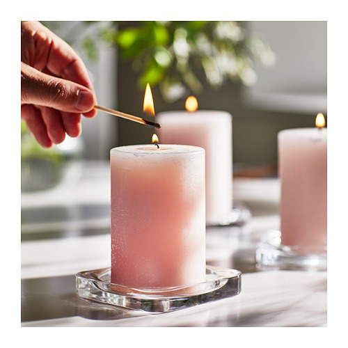 LUGNARE scented pillar candle