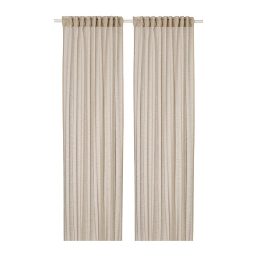 HÄLLEBRÄCKA sheer curtains, 1 pair