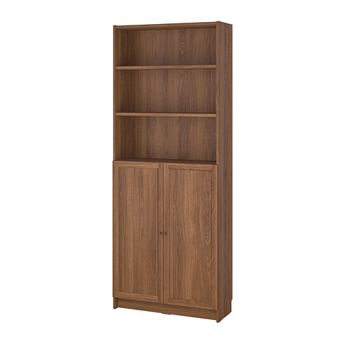 BILLY/OXBERG bookcase with doors