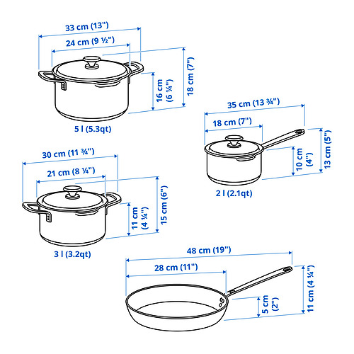 HEMKOMST 煮食用具，7件套裝