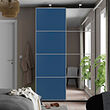 MEHAMN/AULI pair of sliding doors