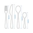 BEHAGFULL 24-piece cutlery set