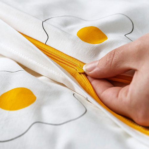 ÖGONLOCKSMAL 3-piece bedlinen set for cot