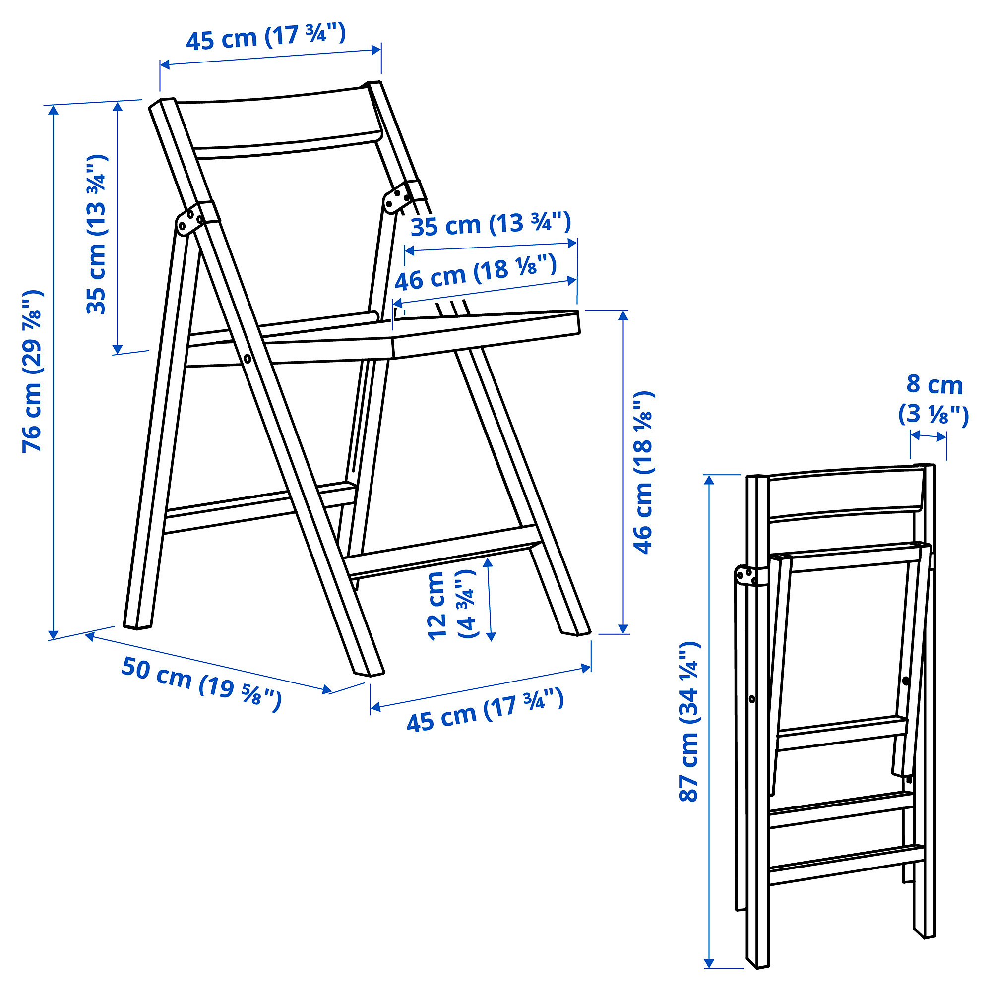 IKEA PS 2026 摺椅