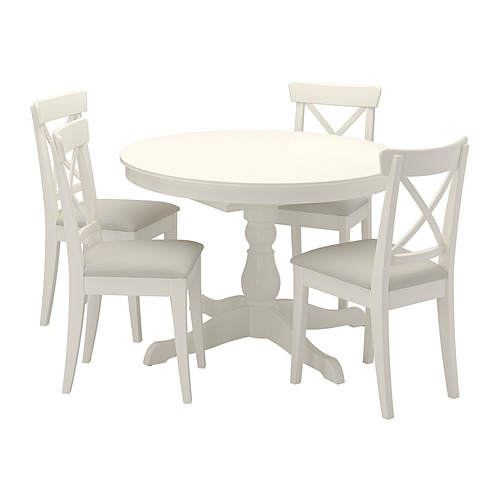 INGATORP/INGOLF table and 4 chairs