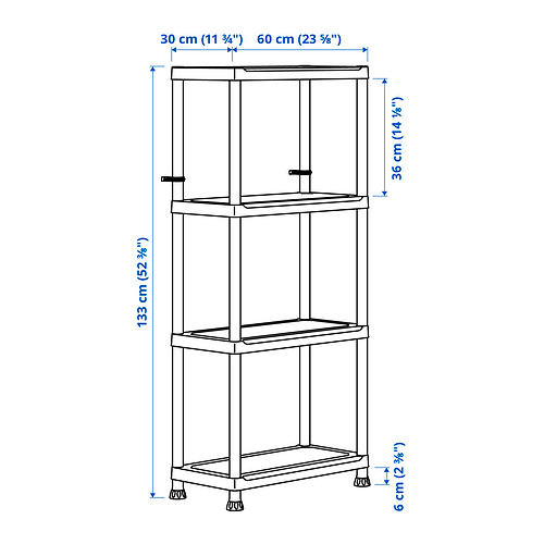 RUNMARÖ shelving unit