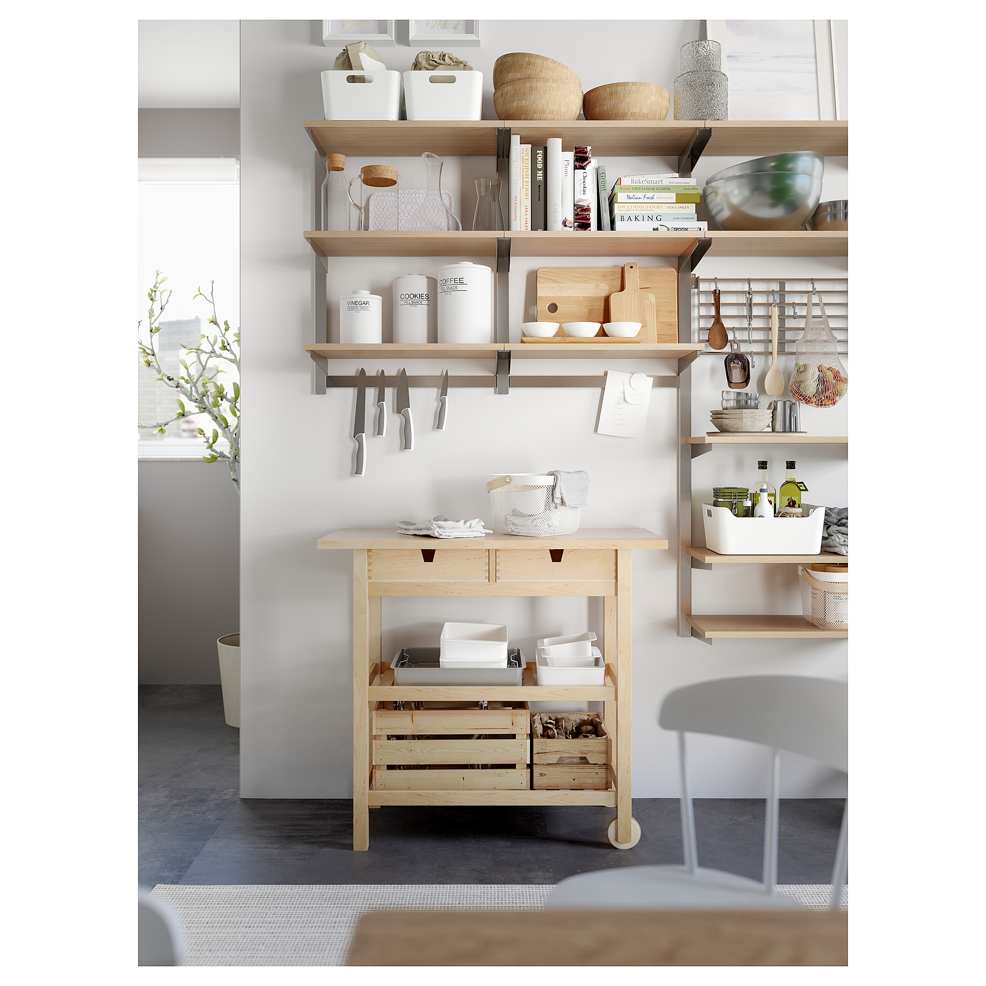 FÖRHÖJA kitchen trolley