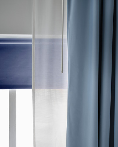 BENGTA block-out curtain, 1 length