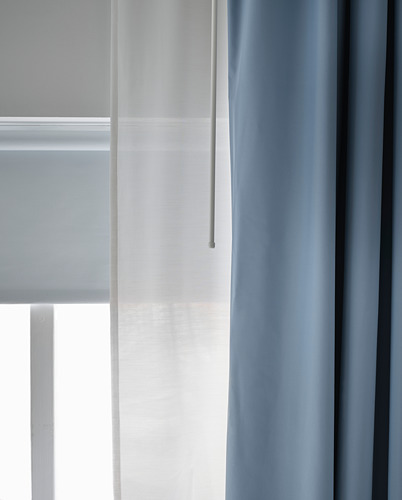 BENGTA block-out curtain, 1 length