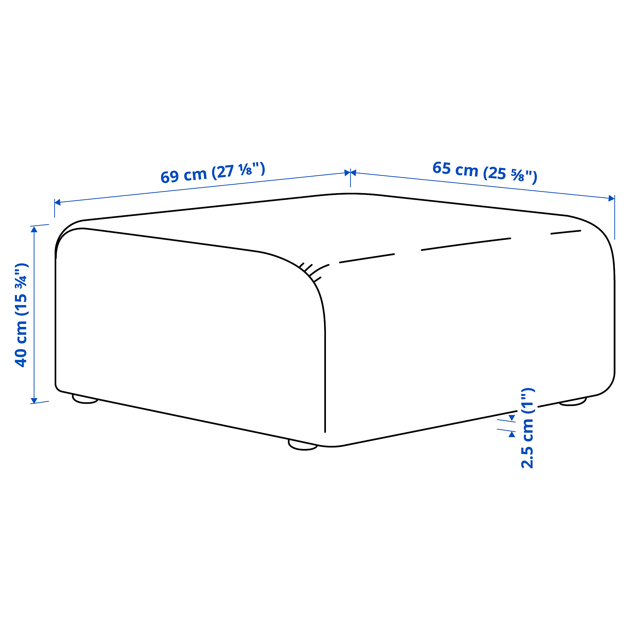 STOCKHOLM 2025 pouffe