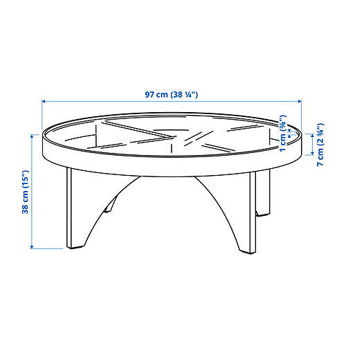 STOCKHOLM 2025 coffee table