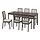 EKEDALEN/EKEDALEN - table and 6 chairs, dark brown dark brown/Orrsta light grey | IKEA Hong Kong and Macau - PE864942_S1