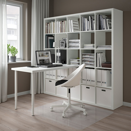 LAGKAPTEN/KALLAX desk combination