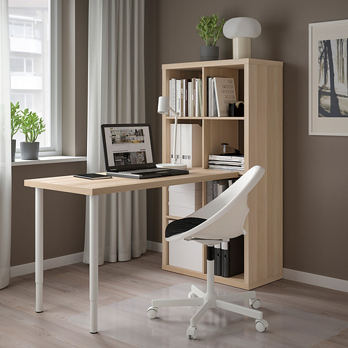 LAGKAPTEN/KALLAX desk combination