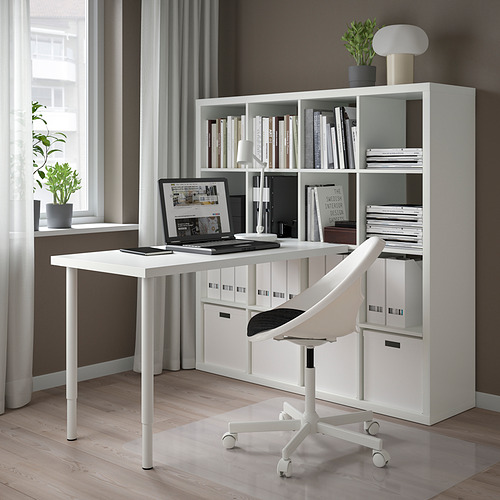 LAGKAPTEN/KALLAX desk combination