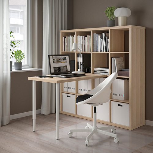 KALLAX/LINNMON desk combination