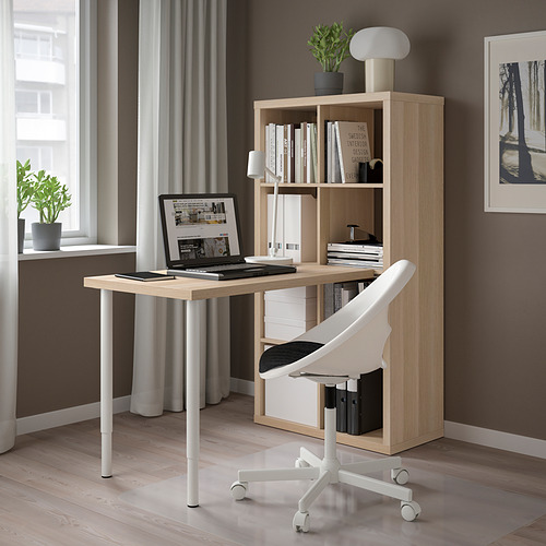 KALLAX/LINNMON desk combination