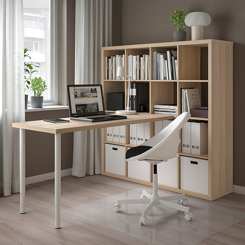 LAGKAPTEN/KALLAX desk combination