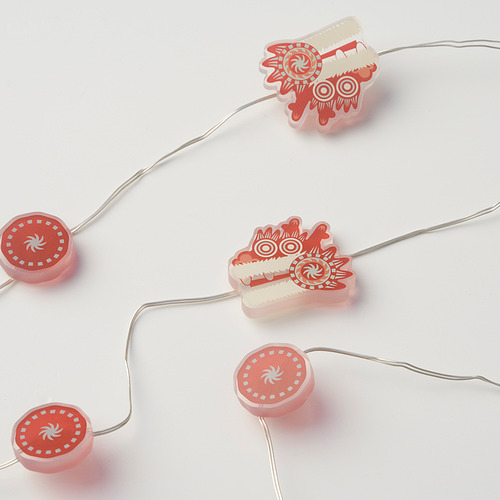 FÖSSTA LED lighting chain with 30 lights