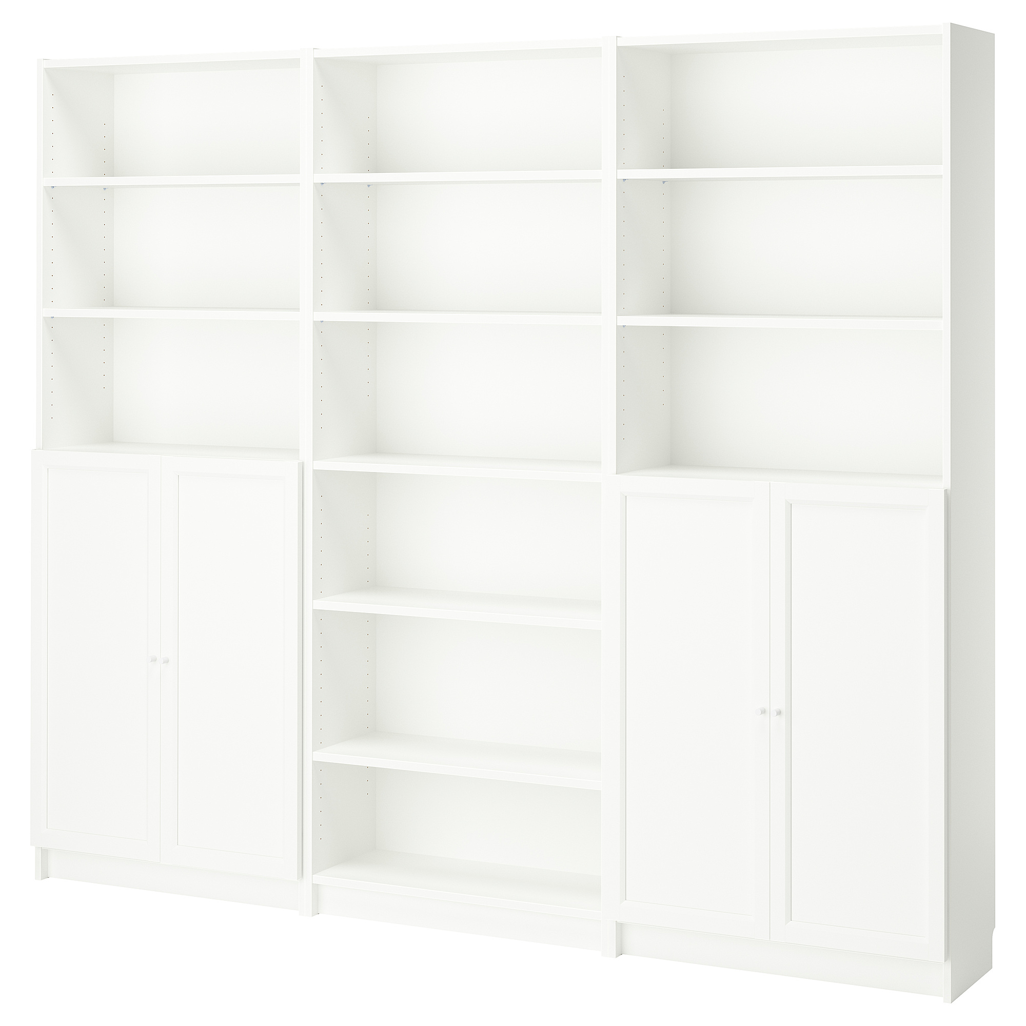 BILLY/OXBERG bookcase combination with doors