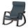 POÄNG - 搖椅, 棕黑色/Hillared 深藍色 | IKEA 香港及澳門 - PE629335_S1