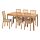 EKEDALEN/EKEDALEN - table and 6 chairs, oak oak/Orrsta light grey | IKEA Hong Kong and Macau - PE865168_S1