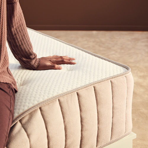 VATNESTRÖM pocket sprung mattress, firm/natural, double