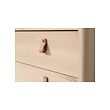BJÖRKSNÄS chest of 5 drawers