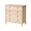 BJÖRKSNÄS chest of 5 drawers
