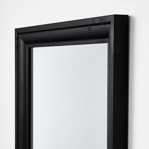 TOFTBYN mirror, 52x140 cm, black