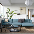 ÄPPLARYD 3-seat sofa with chaise longue