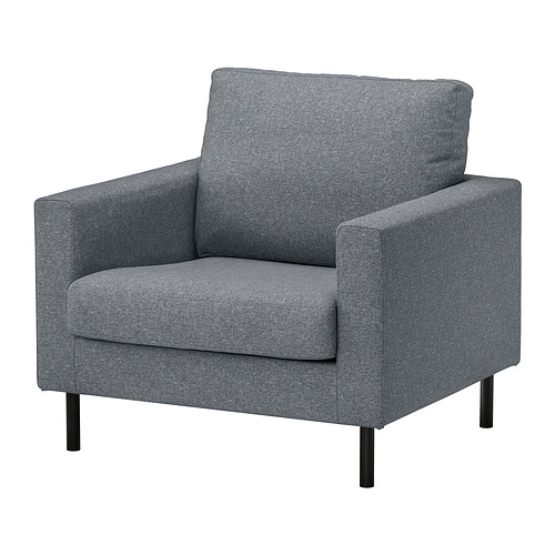 SALTSJÖBADEN - 扶手椅, Gunnared 暗灰色 | IKEA 香港及澳門 - E1006252_S4