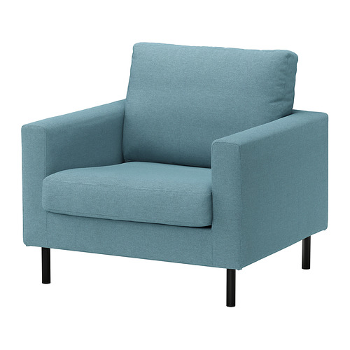 SALTSJÖBADEN - 扶手椅, Fridtuna 深藍灰色 | IKEA 香港及澳門 - E1006253_S4