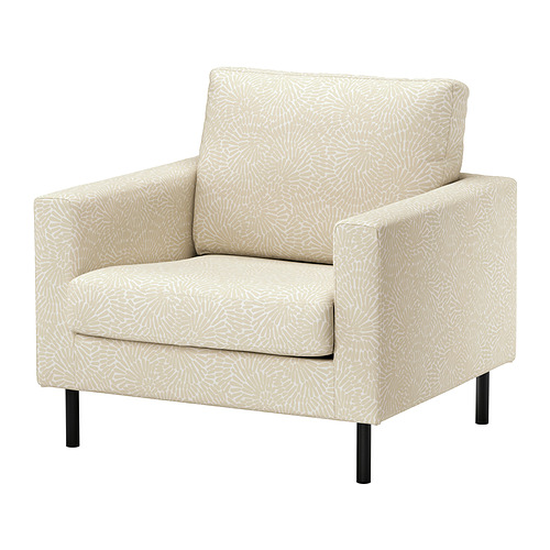 SALTSJÖBADEN - 扶手椅, Vittangi 淺米黃色/白色 | IKEA 香港及澳門 - E1006257_S4