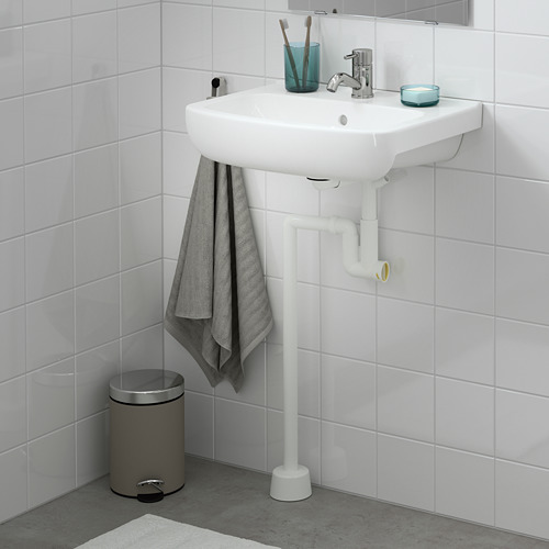 BJÖRKÅN wash-basin w water trap/mixer tap