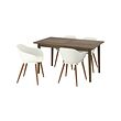 GRÖNSTA/SKANSNÄS table and 4 chairs