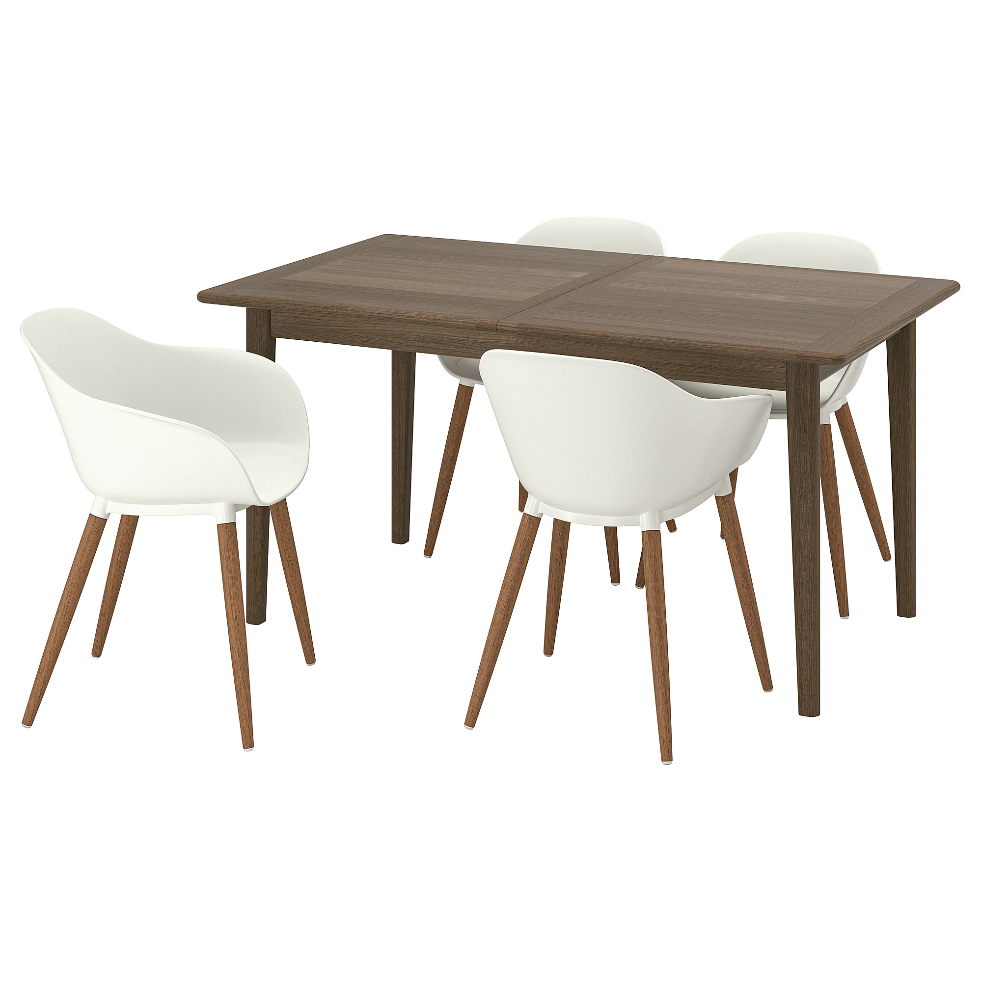 GRÖNSTA/SKANSNÄS table and 4 chairs