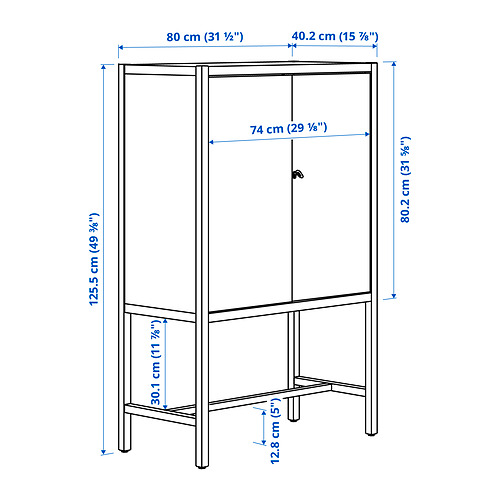 STOCKHOLM 2025 cabinet with 2 doors