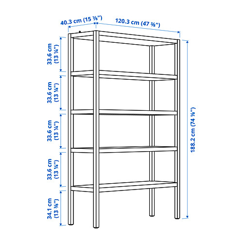 STOCKHOLM 2025 shelving unit