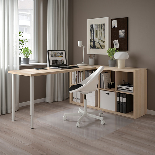 LAGKAPTEN/KALLAX desk combination