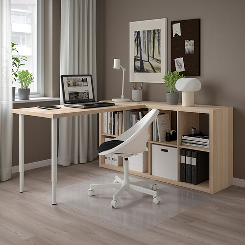 LAGKAPTEN/KALLAX desk combination