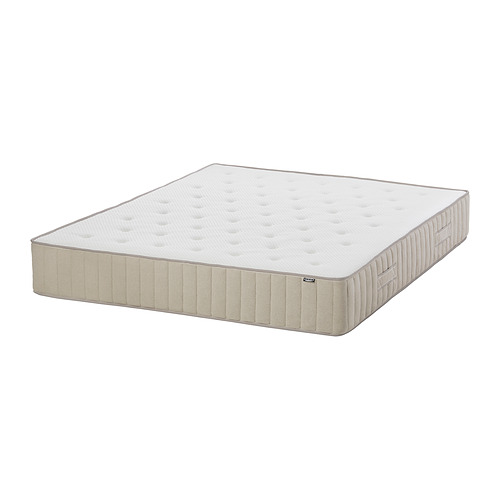 VATNESTRÖM pocket sprung mattress, firm/natural, double