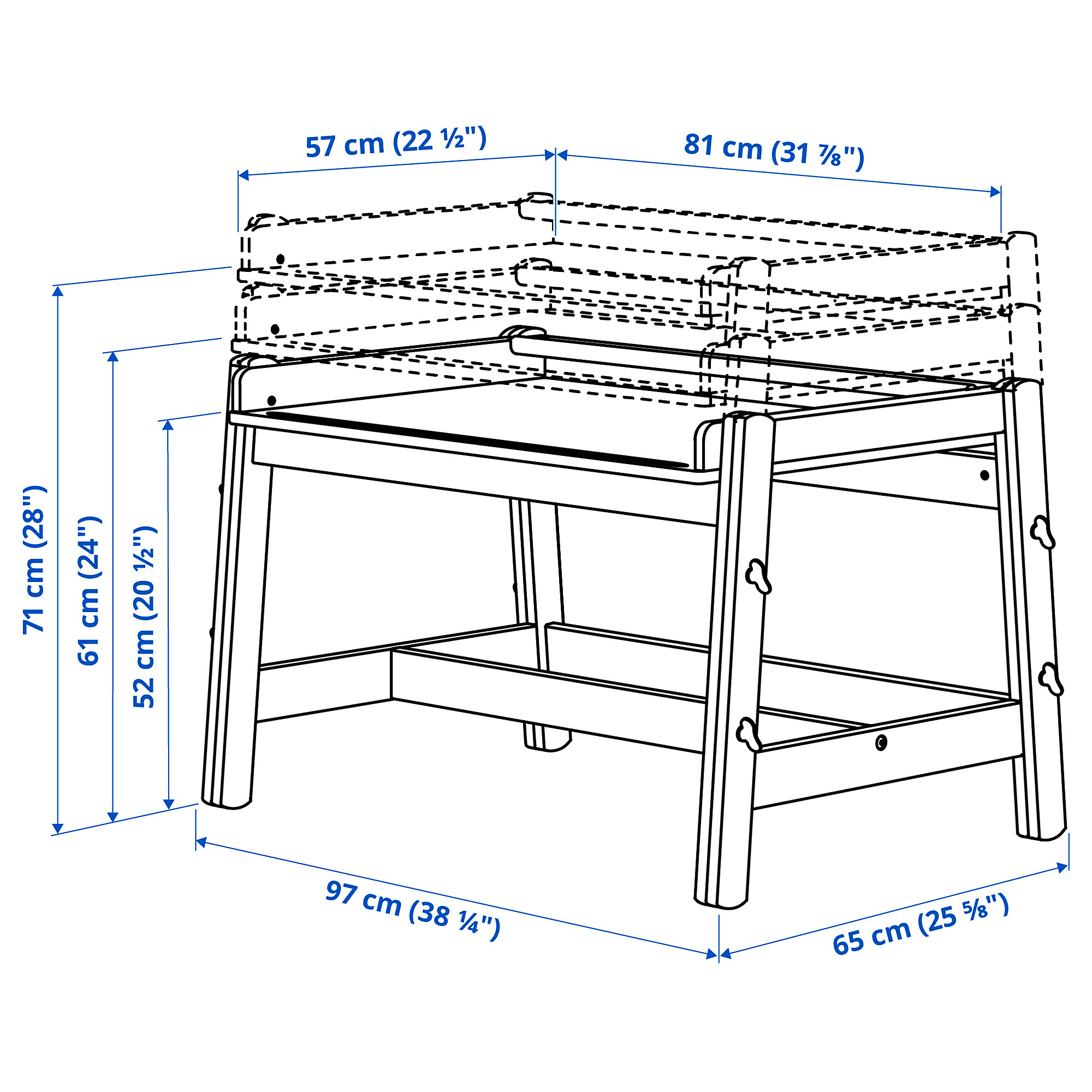 FLISAT Children's desk
