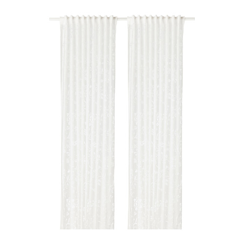 BORGHILD sheer curtains, 1 pair