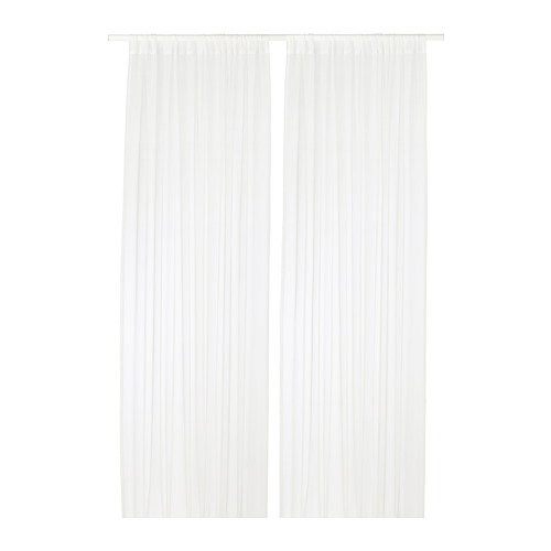TERESIA sheer curtains, 1 pair