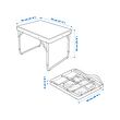 STRANDÖN folding table set