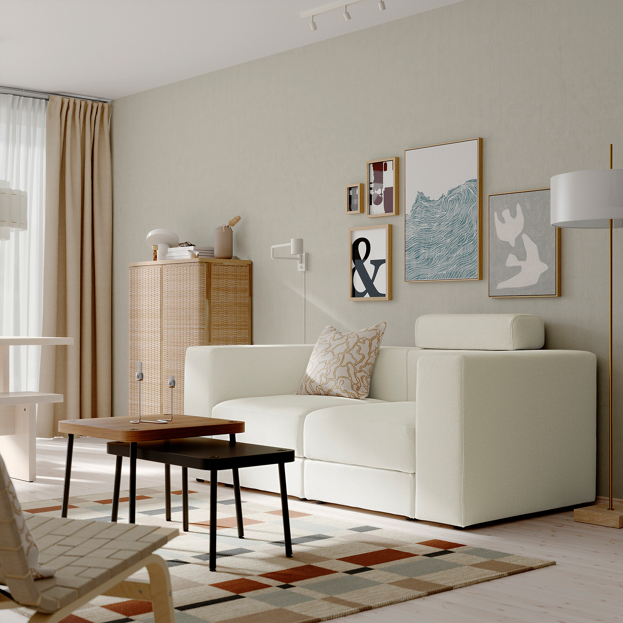 JÄTTEBO 2-seat modular sofa