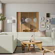 JÄTTEBO modular corner sofa, 6 seat