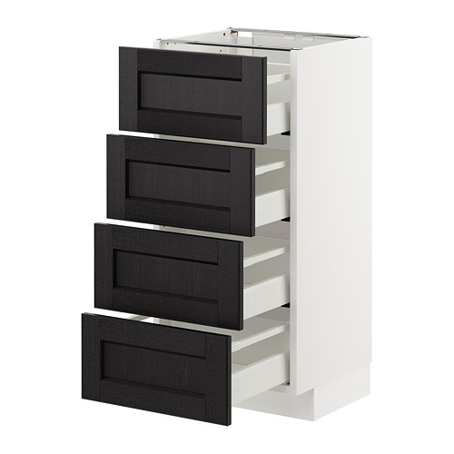 METOD base cab 4 frnts/4 drawers